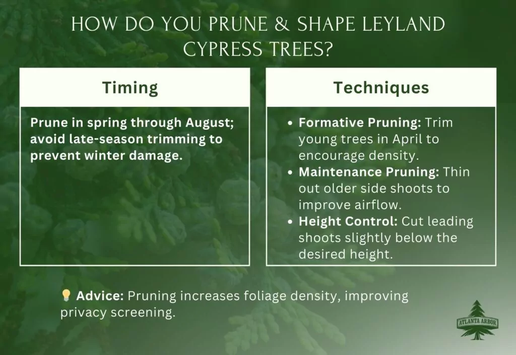 How to Grow and Maintain Leyland Cypress Trees?